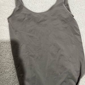 Skims Tank Bodysuit with Snaps Gray Size S/M classic everyday tank